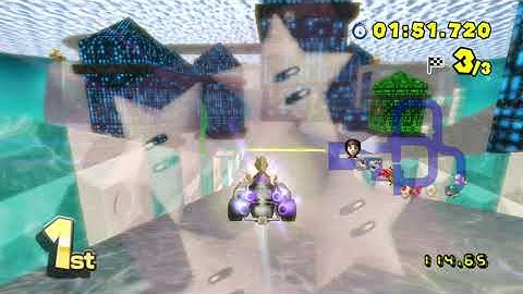 Mario Kart Wii (Fusion) Custom Tracks - Mirror (1 Player) #187 with Kermit