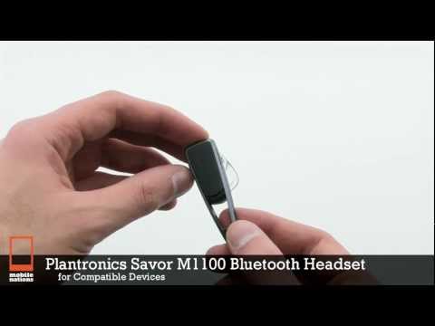 Plantronics Savor M1100 Bluetooth Wireless Headset