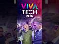 PM Modi, President Macron visits exhibition at the VivaTech 2026 Summit in #paris | #shorts