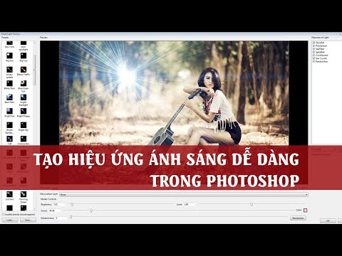 Tạo hiệu ứng ánh sáng dễ dàng trong Photoshop với Red Giant Knoll Light Factory Plugin