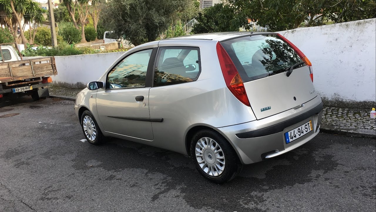 2001 Fiat Punto HLX 1.2 16v 80hp Economic choice!! YouTube