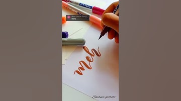 Comment Your Name 🌼 #calligraphy #youtubeshorts #shorts