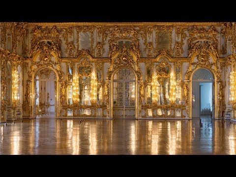 Video: Recorrido a pie por el Palacio de Catalina, cerca de San Petersburgo