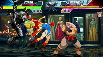 Rugal vs Cammy & Gouken