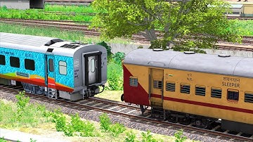 UTKRISHT Coupling HUMSAFAR Coach | BUMPY RAILROAD | Train Simulator | Railworks 3 | Railroad Fun