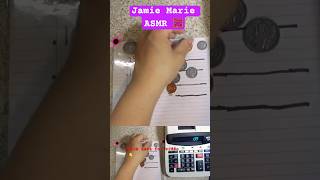 Math mashup notes coins &amp; calm 5  #asmrsounds #asmrpaper #asmrcommunity #asmrstudy #studyfocus