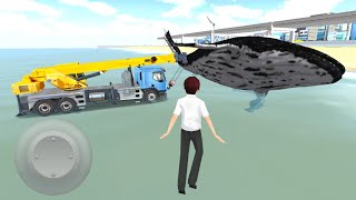 Construction Mobile Crane Save the Whale - 3D Driving Class 2 v1.3 - Android Gameplay 4K by David Games 5,910 views 1 month ago 7 minutes, 19 seconds