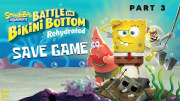 Spongebob Squarepants Battle For Bikini Bottom BFBB On Android!! Walkthrough (PART 3) Mod Gamepad!!