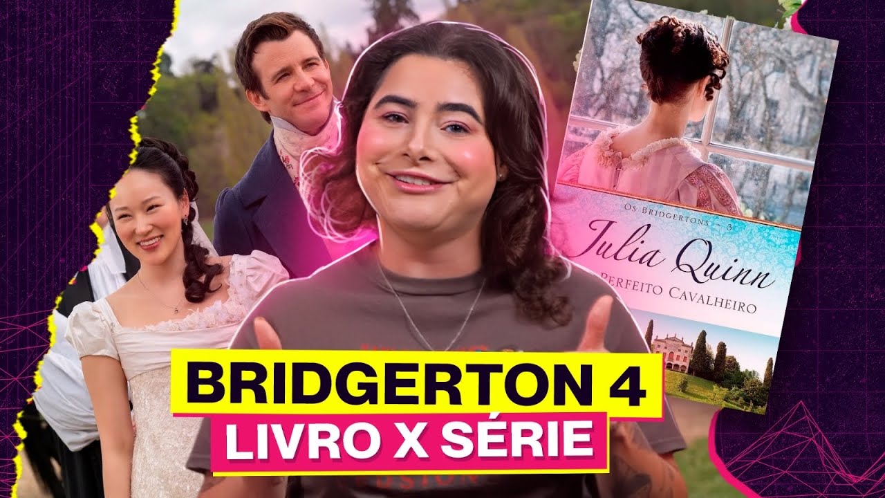 SÓ MUDANÇAS CERTEIRAS! Bridgerton 4 - Série x Livro | Alice Aquino