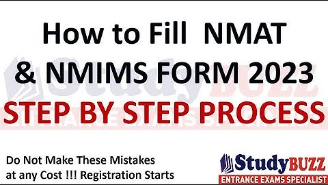 NMAT 2023 registration: How to fill NMAT & NMIMS form? Step by step guide | Don