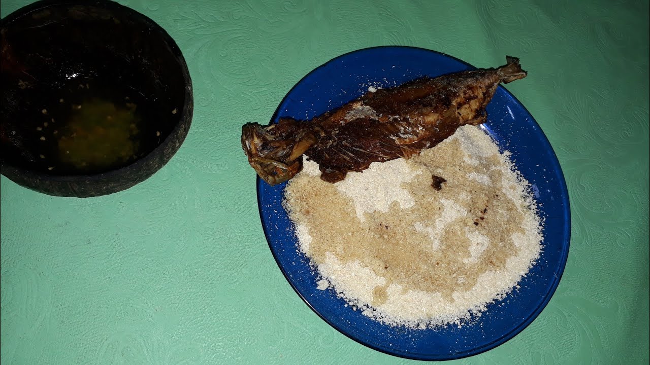 Resultado de imagem para pirao de água e  peixe frito