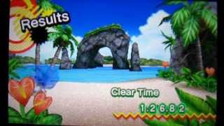 Sonic Generations 3DS: Emerald Coast act 1 Time Attack (1:26.82)