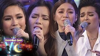 KZ, Kyla, Yeng & Angeline sing their favorite songs | GGV