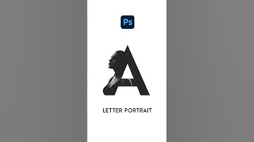 Create a Stunning Letter Portrait Effect in Photoshop | Quick 1-Minute Tutorial