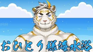 【雑談】ひとりを楽しむ海水浴【虎守イカズチ】