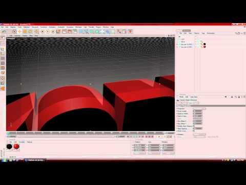 How To Make A 3D Intro In Cinema 4D including Camera Movements