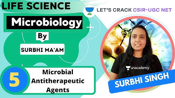 Target CSIR-UGC NET 2020/2021| Microbiology by Surbhi Singh | Microbial Antitherapeutic Agents