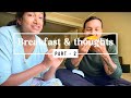 Talks over breakfast continues..| #leftoverrotirecipes #mangorecipe #curdrecipe #simplebreakfast