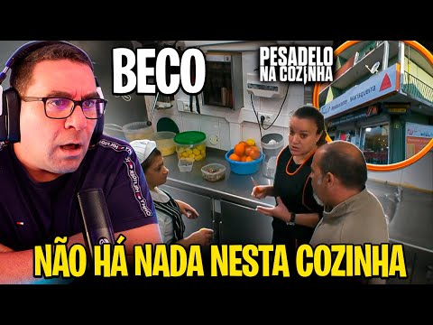 RIC REAGE PESADELO NA COZINHA PORTUGAL 🇵🇹  | BECO  | EP 9 - PT 1 | ESTA COZINHA É UM LODO!
