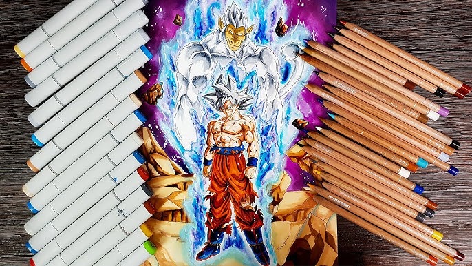 私はAashan on X: New Drawing Goku Ultra Instinct I tried mah best with what  I could do with the Aura XD The 1st part of the speed drawing of this is  uploaded