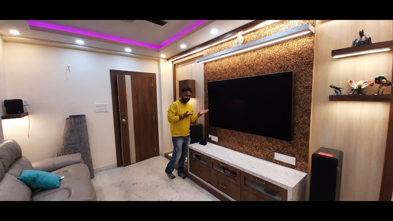 Latest TV Cabinet Design For Living Room 2021 12 X 9 Full Wall Tv Unit Design Ideas 2021 YouTube