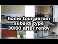 home tour rumah subsidi type 30/60 after renov seadanya di cikarang#hometour#housetour#roomtour