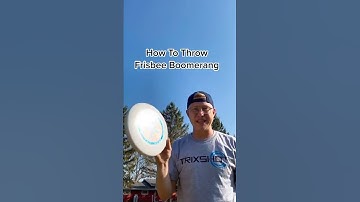 Frisbee Boomerang Tutorial