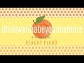 Idon'twannabeyouanymore - Billie Eilish | Piano Backing Track