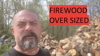 OVERSIZED FIREWOOD PILE #firewood #firewoodbusiness