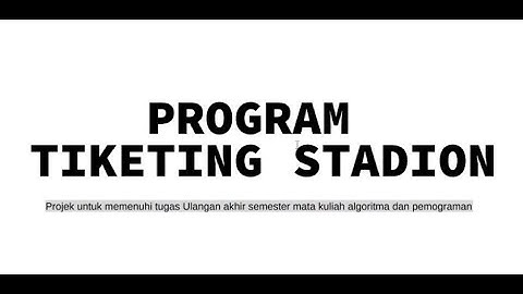 Tugas Menjelaskan video UAS algoritma dan pemograman1