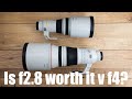 Canon 400mm f2.8 IS Mkiii vs f4 IS DO Lens . Do you really need f2.8?