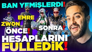 BAN YİYEN 3 İZLEYİCİME ULAŞTIM! HESAPLARINI FULLEDİM! (BÜYÜK SÜPRİZ) PUBG Mobile