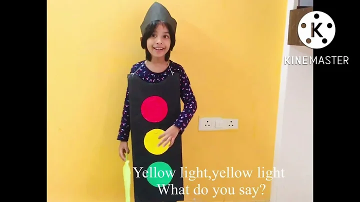 Traffic Lights poem 🚦 rhythm with action and props