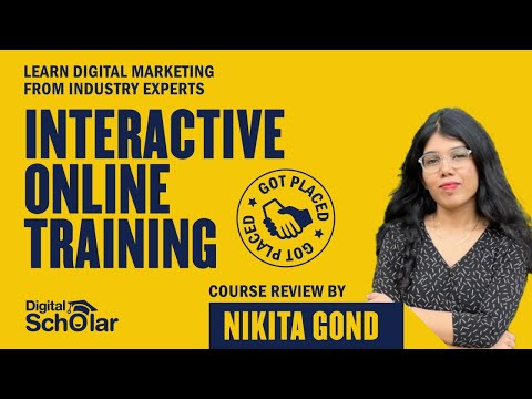 Best Digital Marketing Course with Placement Assistance | Course review by Nikita | Digital Scholar