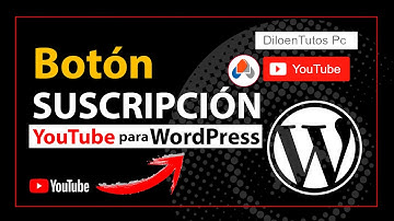 Cómo Crear y Añadir un BOTÓN de Suscripción a YouTube Personalizado Para Su Sitio en WordPress