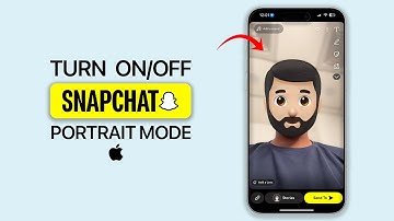 Hoe je de Snapchat-portretmodus op je iPhone in- en uitschakelt (snelgids!)