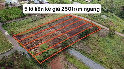 Mặt tiền Tôn Thất Thuyết, Đất thuộc Thành Phố Bảo Lộc/ bất động sản Lâm Đồng.