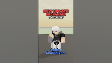 new update character puppet master (mechamaru) #jujutsushenanigans