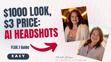 AI Turned My Selfie into a $1000 Professional Headshot (Secret Flux Lora Method)