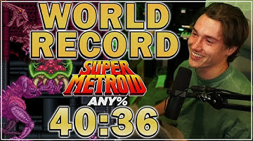 [Former-WR] Super Metroid Any% in 40:36!