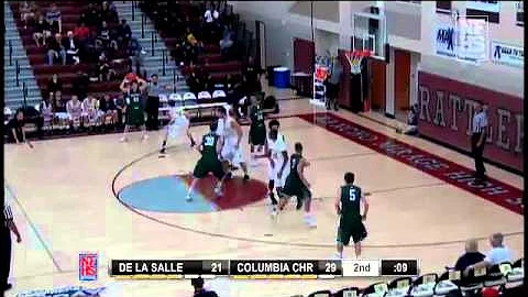 De La Salle's Eric Daul makes a nice assist to Rya...