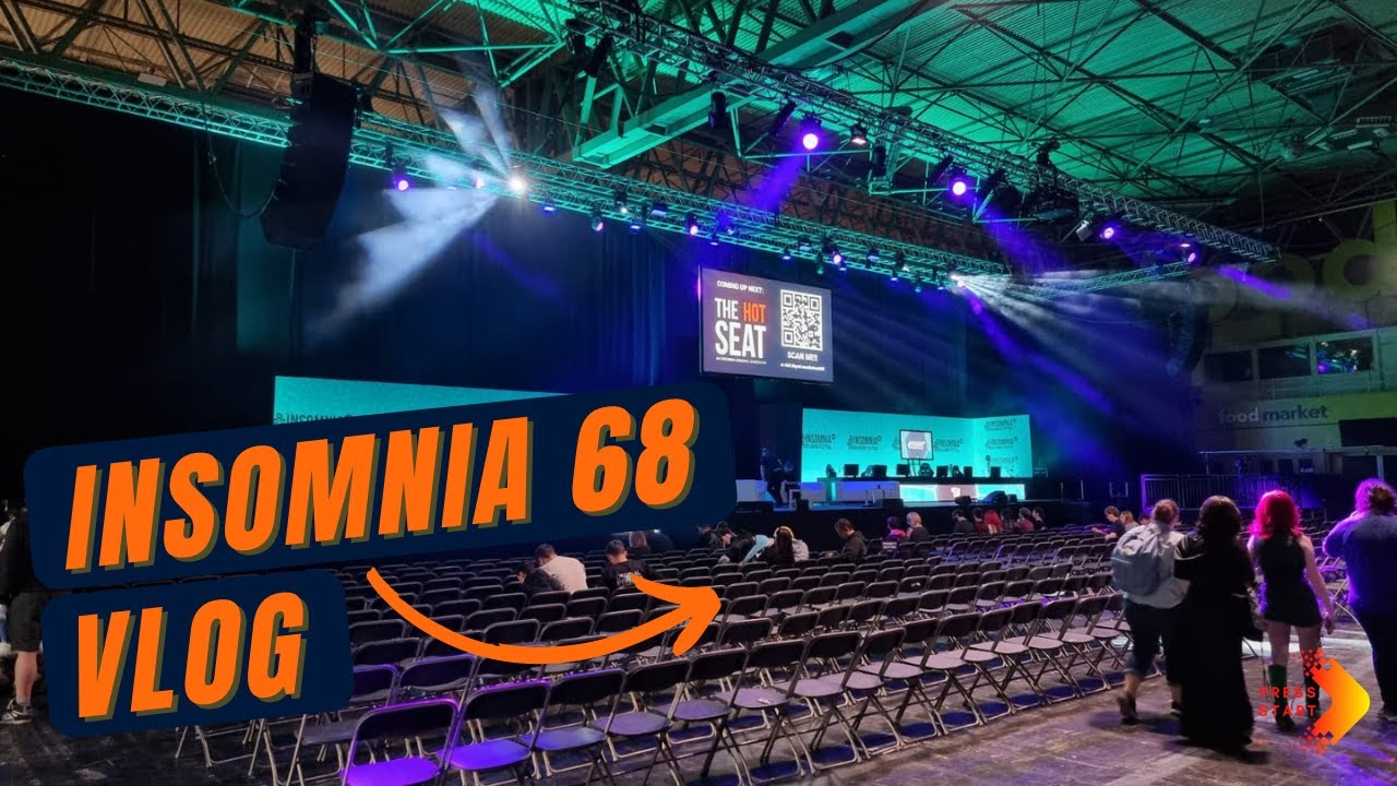 Saturday at Insomnia 68 | Our First Vlog!