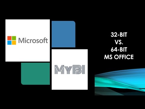 32 bit vs. 64 bit Microsoft Excel