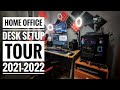 Youtube home studio  desk tour 2021 2022   sbg media group