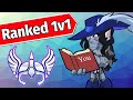Using my LOWEST LEVEL Legends in RANKED 1v1 • Brawlhalla Gameplay