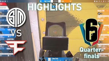 GREAT GAME! TSM vs FaZe - HIGHLIGHTS - Upper Bracket - Six Invitational 2021 - Playoffs