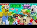 ROBLOX SPONGEBOB SQUAREPANTS Land of Terror! ZOMBIESKINI BOTTOM!  FGTEEV #39 Nickelodeon Slime Fun!