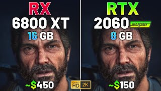 RX 6800 XT vs RTX 2060 SUPER - Test in 12 Games in 2024