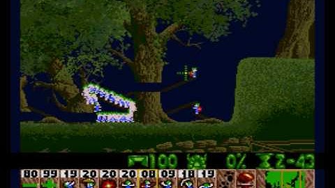 Lemmings - Sega Genesis - Fun 22 - A Beast of a level.