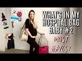 WHAT’S IN MY HOSPITAL BAG 2021 BABY NUMBER 2